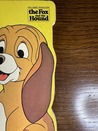 Fox and the Hound "The Hound Finds a Friend" Disney Board Book - Picture 4 of 10