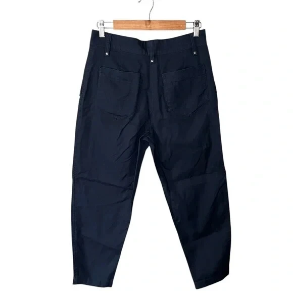 Pantalone COACH plissettato blu navy taglia 8