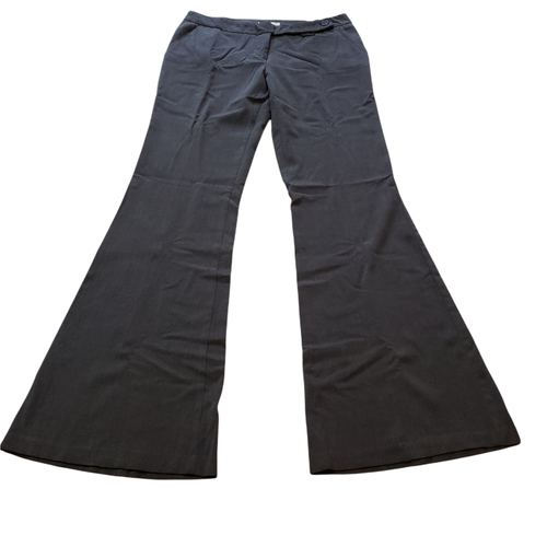 Grey Bell Bottom Dress Pants | eBay