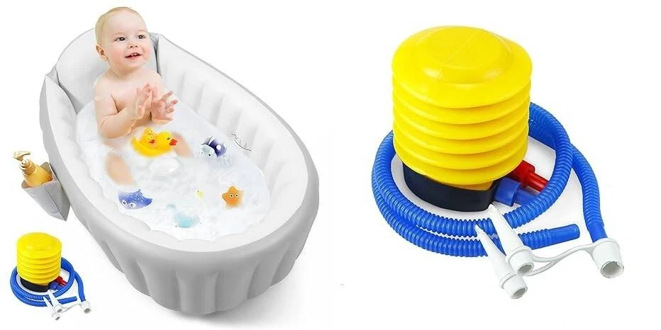 Bañera inflable para bebés, bañera para niños pequeños para ducha bañera. nuevo. Foto 2 de 4