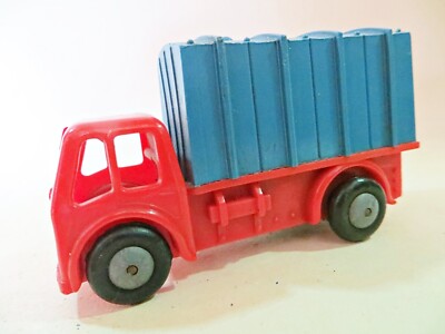 TRIANG MINIC ''FRIKTIONSKISTENLADUNG PRITSCHE LKW/LKW'' PUSH AND GO. FUNKTIONIERT