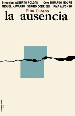 4266.La ausencia.crack in wall.cuba.Movie.POSTER.Decoration.Fine Graphic Art
