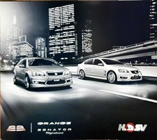 Holden HSV Senator Signature & Grange Brochure 2010
