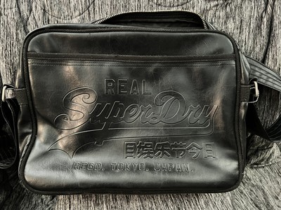 superdry messenger bolsa mens
