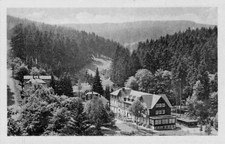 Friedrichroda AK Blick zum kühlen Tal Foto DDR um 1950 Kleinformat