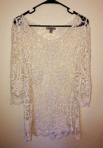 crochet overlay top