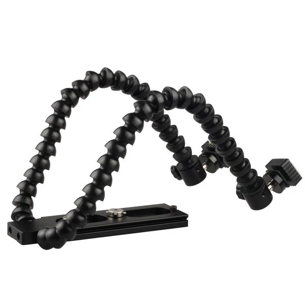 Dual-arm Dual-shoe Flexible Flash Bracket for MACRO SHOT for CANON Camera - Image 4 of 4