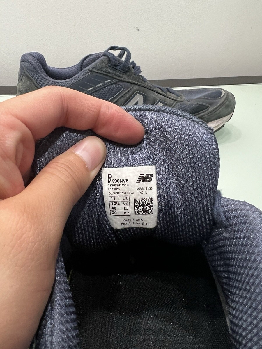 New Balance 990v5 made in USA ネイビー　26cm New Balance 990v5 Navy 2019 for Sale | Authenticity