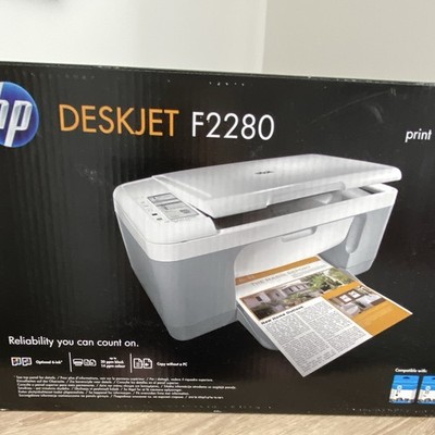 HP DeskJet F2280 Multifunktionsgerät Inkjet Farbe USB Drucker Scanner Kopierer