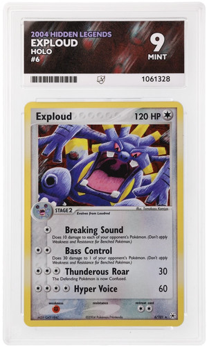 Exploud graded ACE 9 for sale on eBay