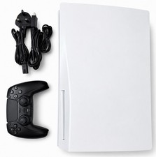 Sony PlayStation 5 PS5 Disc Console In Good ConditionDualSense Controller Tested