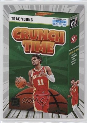 2023-24 Panini Donruss Crunch Time Press Proof Trae Young #14 0c6