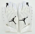 Nike Jordan Vapor Knit Football Gloves Men's Large White/Black