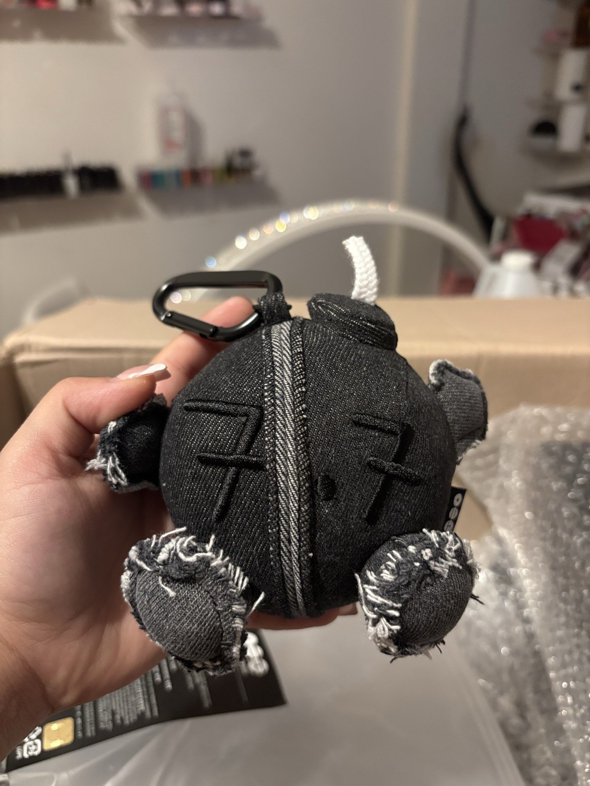 BTS World Tour Army Bomb Plush Keyring Official Collectible Original Music