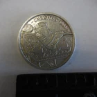 1999 Christmas Silver Coin One Troy Ounce .999 Pure