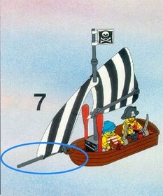 LEGO 6278 Enchanted Island Pirates Islanders 1994 Missing without Box