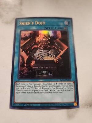 Shien's Dojo - RA04-EN088 - Ultra Rare - 1st Edition - Near Mint