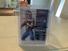 russell wilson rookie card . rookie card picture