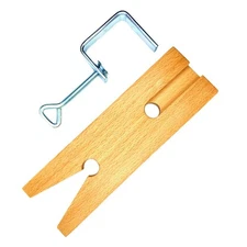 Bench Pin Clamp Set V-Slot for Workbench Wooden Jewelry Making Tool JZ-V-1