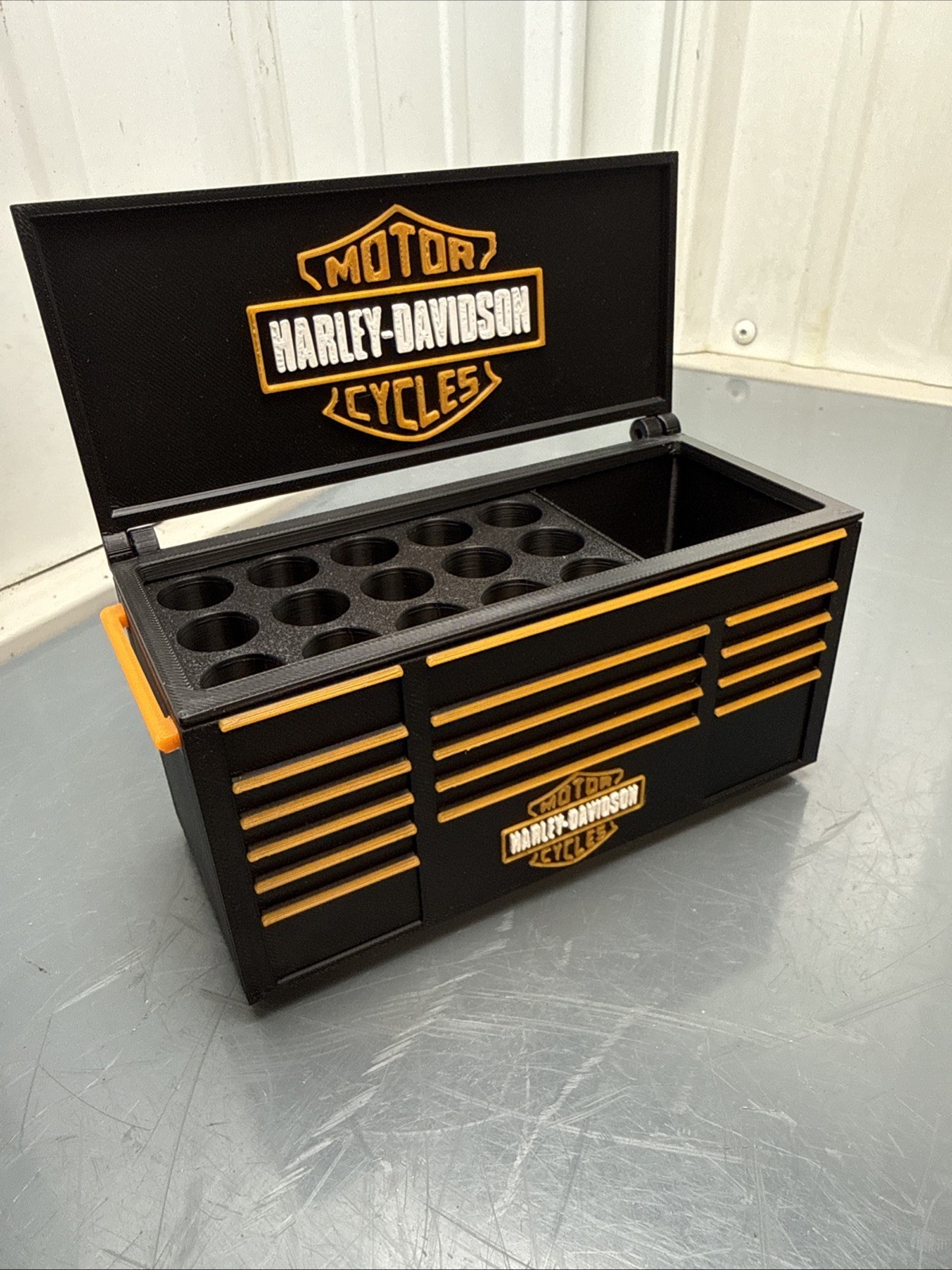 Pen Holder Garage Desk Organizer Man Cave Decor Gift