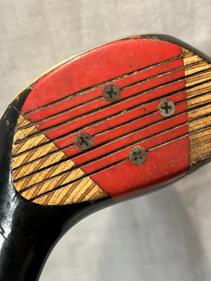 Vintage Wilson 4350 Persimmon Head 1 Driver Golf Club RH Pro Staff Model #356 - Image 4 of 4