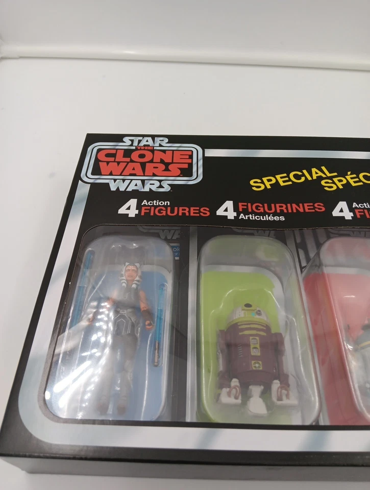 Star Wars Colección Vintage Escape From Order 66 Paquete de 4 Ahsoka Tano R7-A7 CH-33 Foto 3 de 4