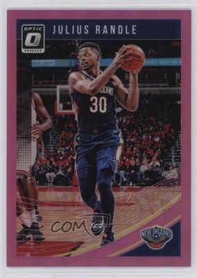 2018-19 Panini Donruss Optic Pink Prizm 9/25 Julius Randle #37 00ht