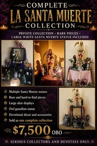 💀🌹 RARE LA SANTA MUERTE COLLECTION FOR SALE 🌹💀