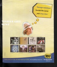 2002 print ad for The Who CDs at Best Buy