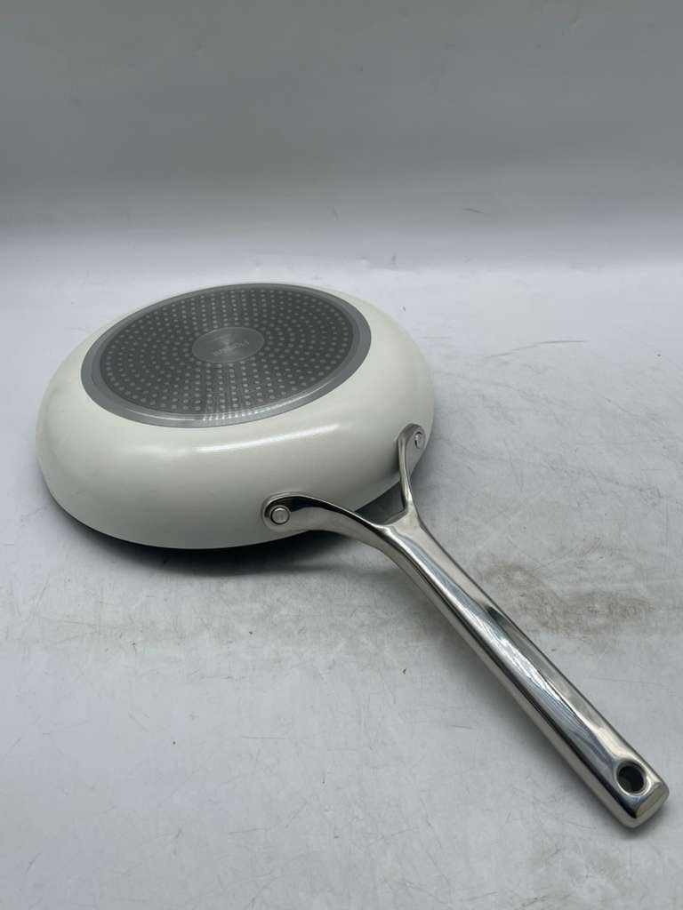 7pc Nonstick Ceramic Coated Aluminum Cookware Set - Figmint™ (Cream, USED)