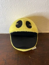 Pac-Man Yellow Black 5 Inch Plush By Paldone Products Ltd Makes Game Sounds
