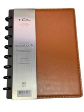 NEW TUL Discbound Notebook Genuine Leather Outer Cover Junior Size 60 Ruled