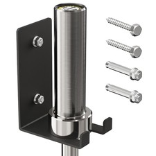 Olympic Barbell Hanger,Garage Gym Bar Wall Rack,Vertical Barbell Mount Rack,S...