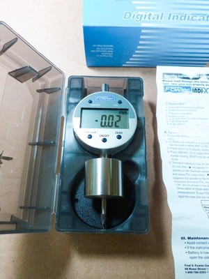 Fowler 54-520-250 Ind-X Blue Digital Indicator with 1.0''/25mm Measuring Range