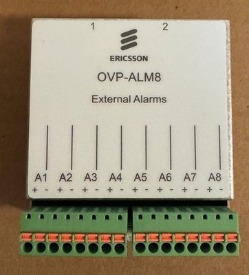 Ericsson OVP-ALM8 External Alarms NFD 302 34/08 NEW in Box Ships FREE in the USA