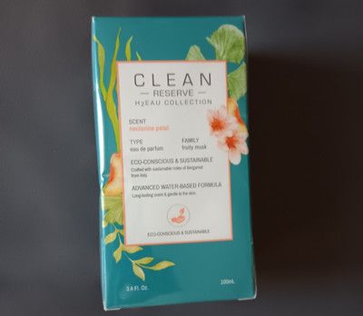 Clean Reserve H2eau Nectarine Petal Eau De Parfum Spray Perfume 3.4z Sealed