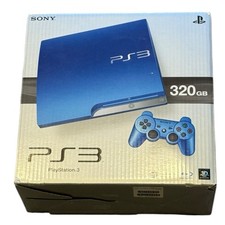 Console SONY PlayStation 3 PS3 Splash Blue Slim CECH-3000B SB 320Go Near Mint