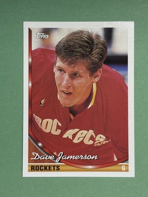 Dave Jamerson 1993-94 Topps Houston Rockets #35   R188