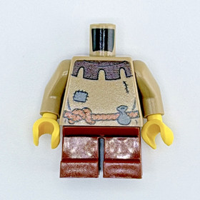 LEGO Castle Peasant Child Minifigure cas411 - 10193 Medieval Market Village