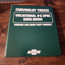 1978 CHEVROLET TRUCK DATA BOOK MEDIUM HEAVY D...