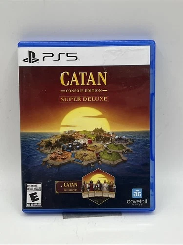Catan Console Edition Super Deluxe Sony PlayStation 5 Great Condition PS5