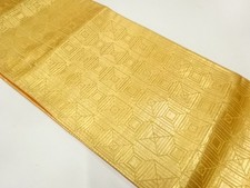 7661744: JAPANESE KIMONO JAPANESE FUKURO OBI / WOVEN SQUARE