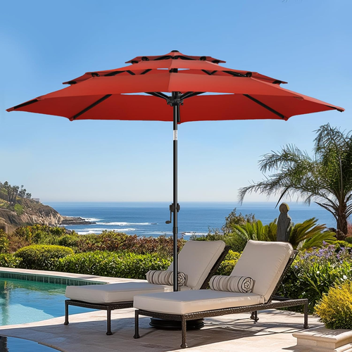 9 foot patio umbrella with solar lights Outsunny ft Hula Thatched Tiki LED Light, Tropical Hawaiian Style Outdoor Umbrella with Crank, Tilt, Upf30+, Khaki The umbrella includes a weighted base with 2 fillable sandbags that support up to 88 lbs WESTLAKE 9 Ft Solar LED