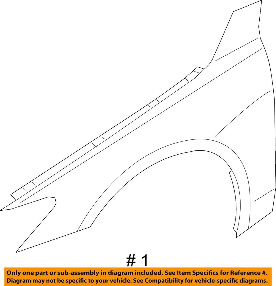 Carcasa del panel del guardabarros delantero derecho del pasajero Audi A6 Allroad 2020-2024 OEM Foto 4 de 4