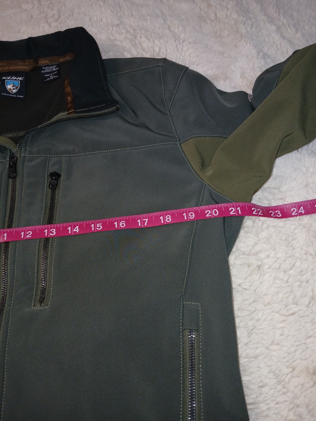 Kuhl Jacket Full Zip Impakt  Softshell Fleece  Si… - image 8
