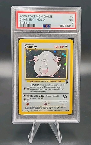 Chansey graded PSA 7 for sale on eBay