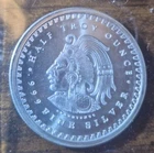 🔥 Aztec Calendar 1/2 Oz .999 Fine Silver Round Fractional "Hot"🔥