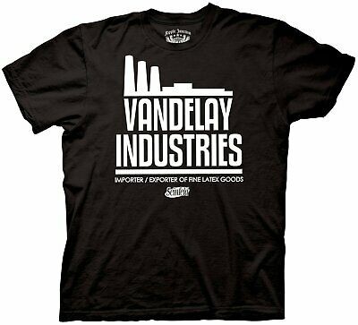 Seinfeld T-Shirt VANDELAY INDUSTRIES George Constanza 90s Sitcom TV Show Retro