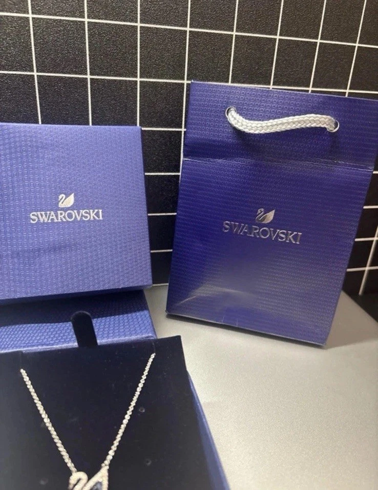 Collier Swarovski Silver Blue - Imagen 4 de 4