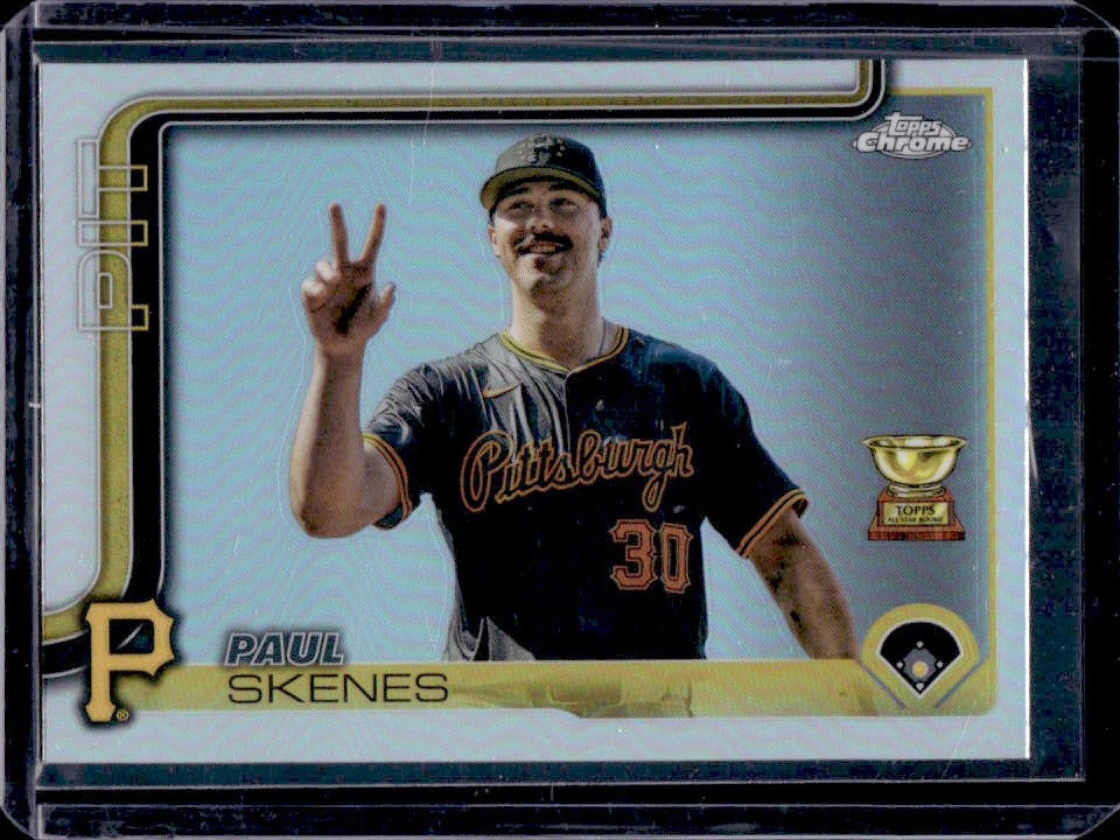 2025 Topps Chrome Paul Skenes Image Variation #300 Pirates